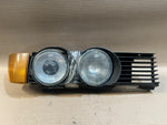 Load image into Gallery viewer, 1989 BMW 735i E32 M30 USA Twin Headlight Headlamp Turn Signal Grille Assembly OEM