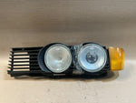 Load image into Gallery viewer, 1989 BMW 735i E32 M30 USA Twin Headlight Headlamp Turn Signal Grille Assembly OEM