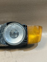 Load image into Gallery viewer, 1989 BMW 735i E32 M30 USA Twin Headlight Headlamp Turn Signal Grille Assembly OEM