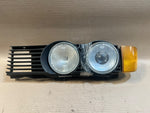Load image into Gallery viewer, 1989 BMW 735i E32 M30 USA Twin Headlight Headlamp Turn Signal Grille Assembly OEM