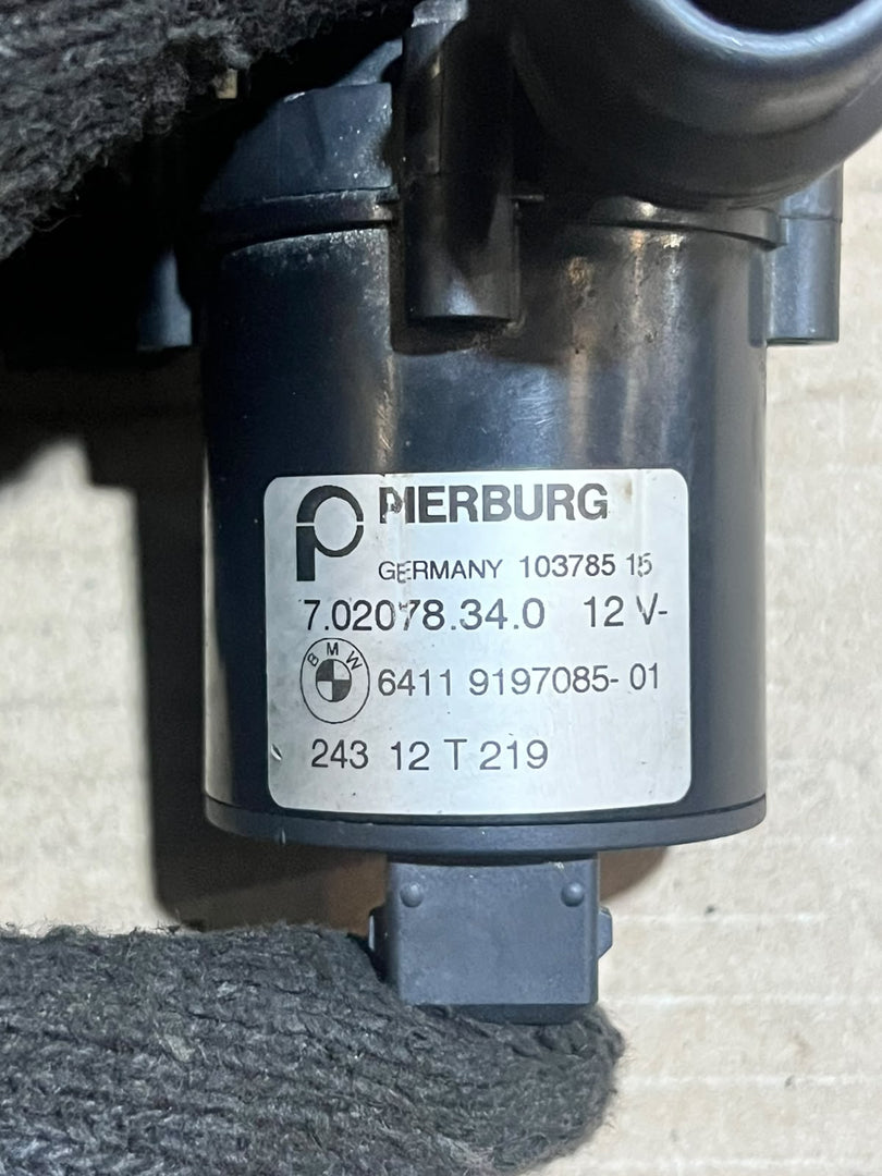 BMW X5 E70 F15 X6 E71 F16 Auxiliary Water Coolant Pump 9197085 OEM