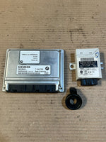 قم بتحميل الصورة إلى عارض الصور، BMW 5 Series E60 E61 M54 ECU DME MS45.0 CAS Key ELV Set 7548769 OEM