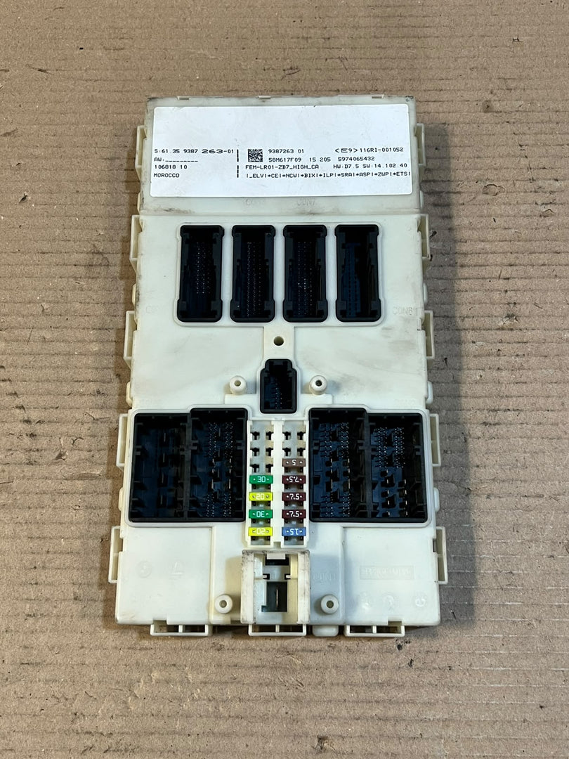 BMW F30 F32 F33 F36 F80 F82 Front Electronic Module FEM 9387263 OEM