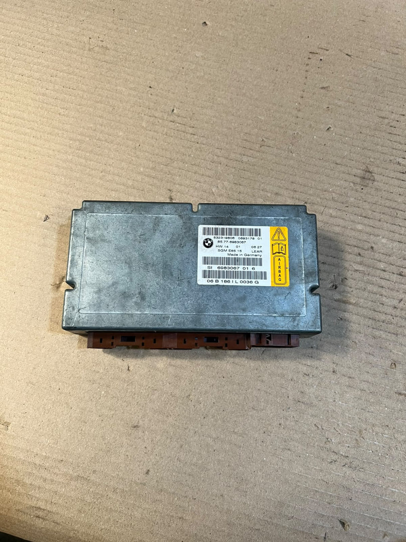 BMW 7 Series E65 E66 E67 Airbag SRS ECU Gateway Control Module 6983067 OEM