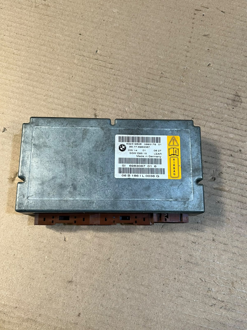 BMW 7 Series E65 E66 E67 Airbag SRS ECU Gateway Control Module 6983067 OEM