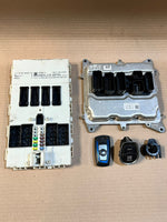 Load image into Gallery viewer, 2013 BMW 328i F30 N20 ECU DME FEM Key Complete Set 8610635 0261S09264 OEM