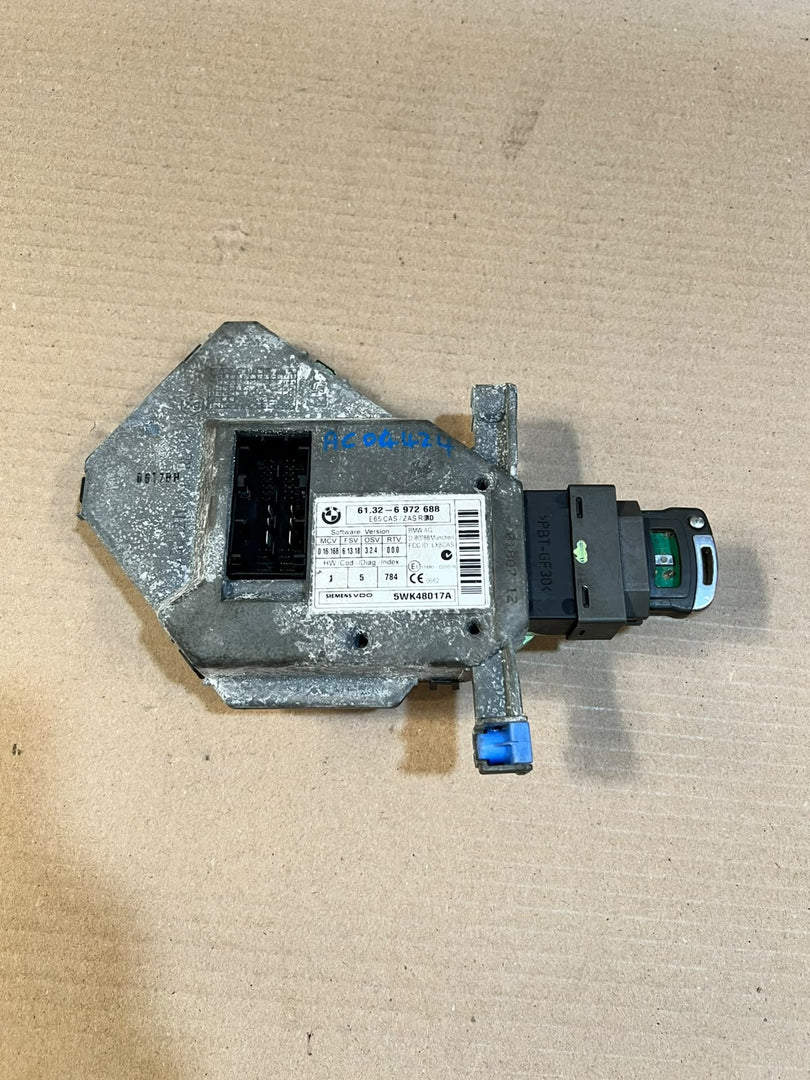 BMW E60 E61 E90 E91 N52 2.5L 3.0L ECU DME MSV70 + Key ZAS 7561684 OEM