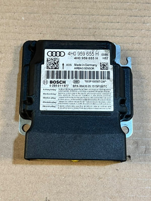 Audi A6 C7 4G Airbag SRS Control Module ECU 4H0959655H 0285011977 OEM