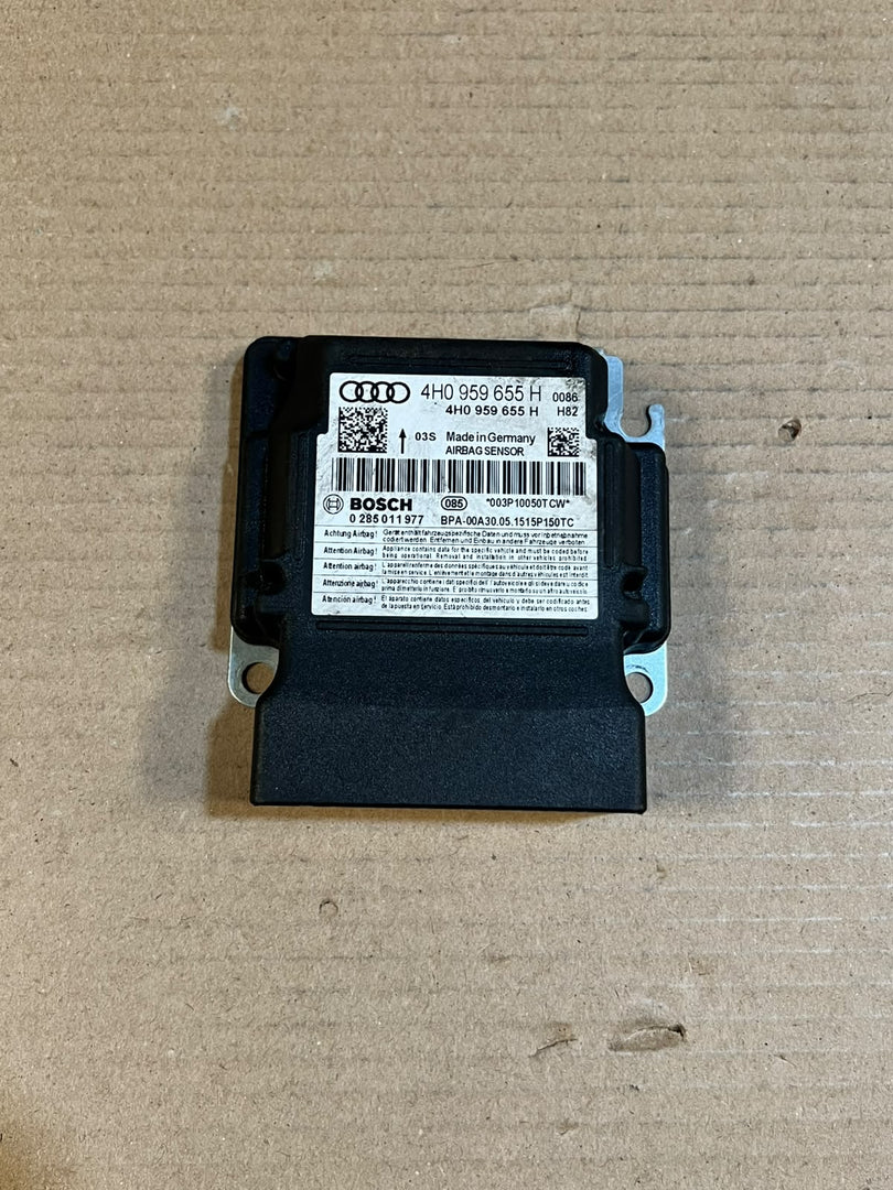 Audi A6 C7 4G Airbag SRS Control Module ECU 4H0959655H 0285011977 OEM
