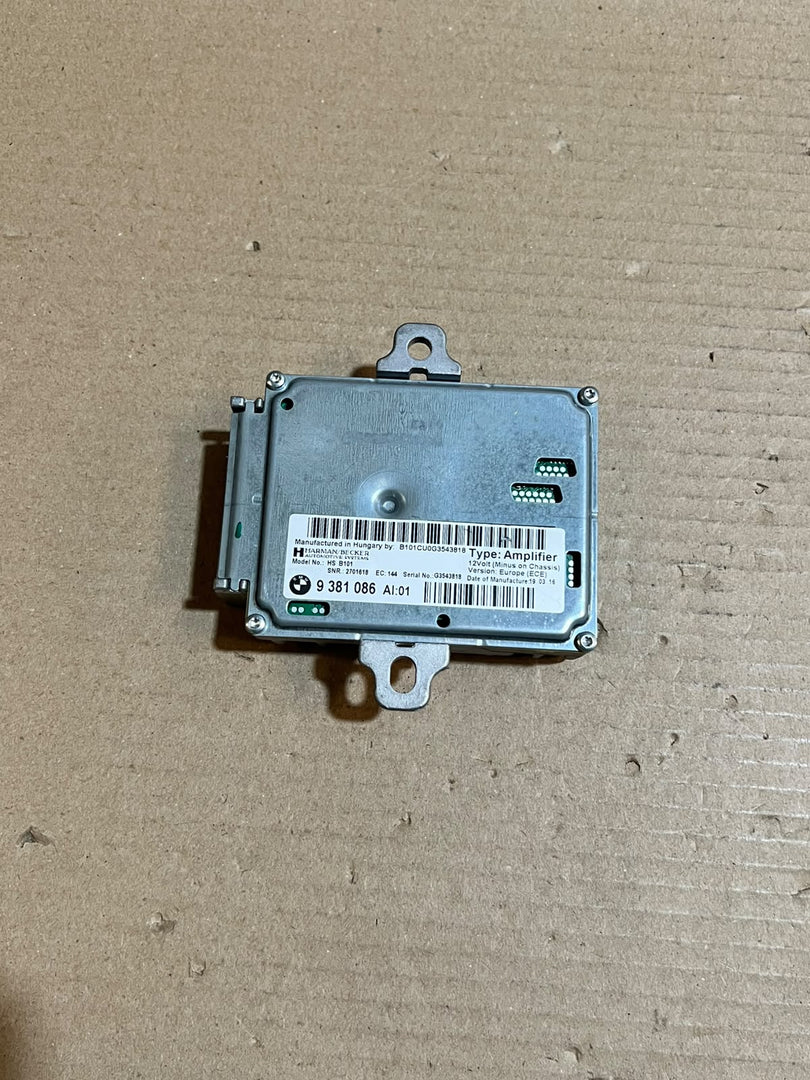 BMW F10 F11 F06 F12 F13 F15 X5 F16 X6 Active Sound Design ASD Amplifier 9381086 OEM