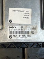 Bild in die Galerieansicht laden, BMW X5 E70 3.0d M57N2 Engine ECU DDE CAS3 Key Set 7805585 0281014205 OEM