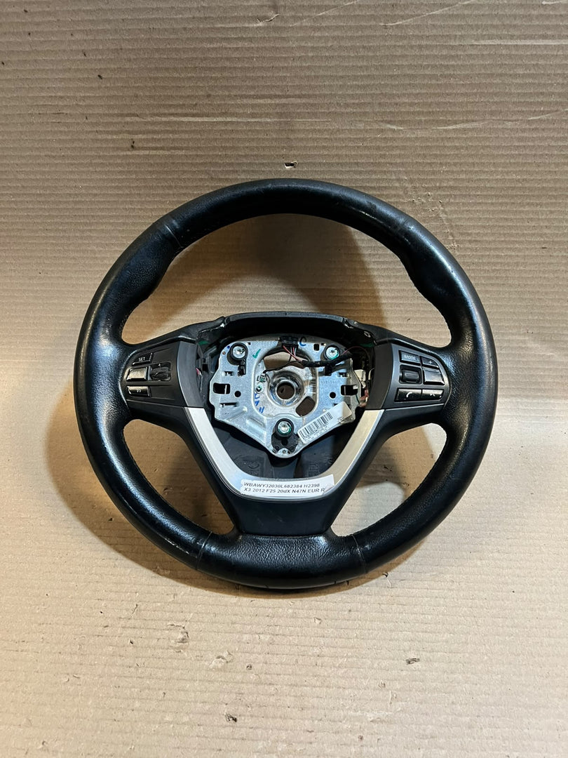 BMW X5 E70 X3 F25 M Sport Leather Steering Wheel 2406058 OEM