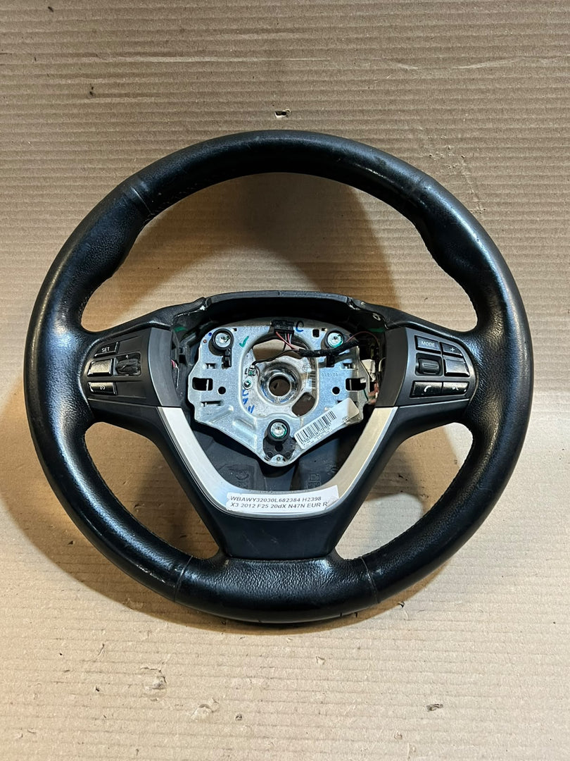 BMW X5 E70 X3 F25 M Sport Leather Steering Wheel 2406058 OEM