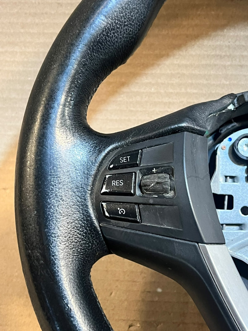 BMW X5 E70 X3 F25 M Sport Leather Steering Wheel 2406058 OEM