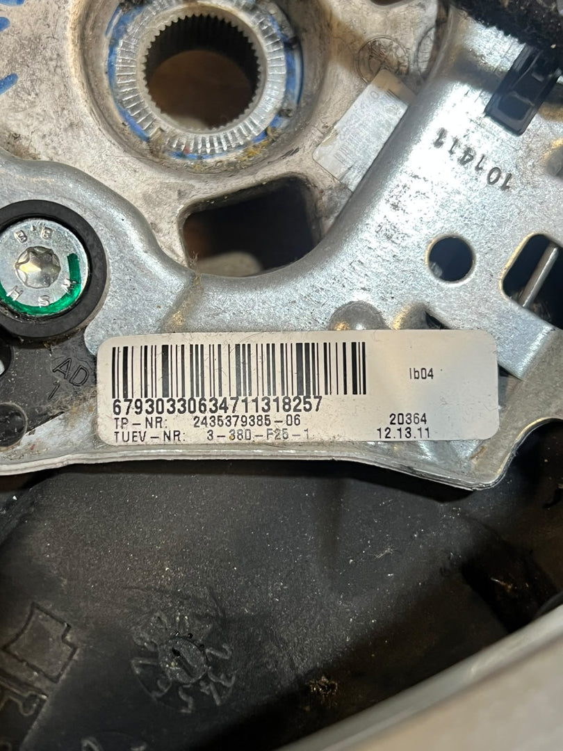 BMW X5 E70 X3 F25 M Sport Leather Steering Wheel 2406058 OEM