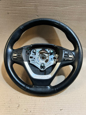BMW X5 E70 X3 F25 M Sport Leather Steering Wheel 2406058 OEM