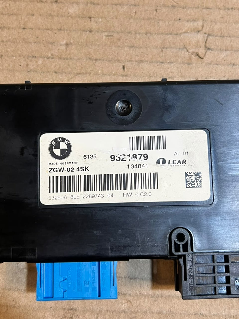 BMW 5 6 Series F10 F11 F06 F12 F13 Central Gateway ZGW Control Module 9321879 OEM