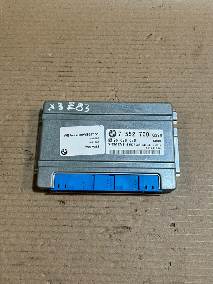 2004-2006 BMW X3 E83 Automatic Transmission Control Module EGS TCU 7552700 OEM