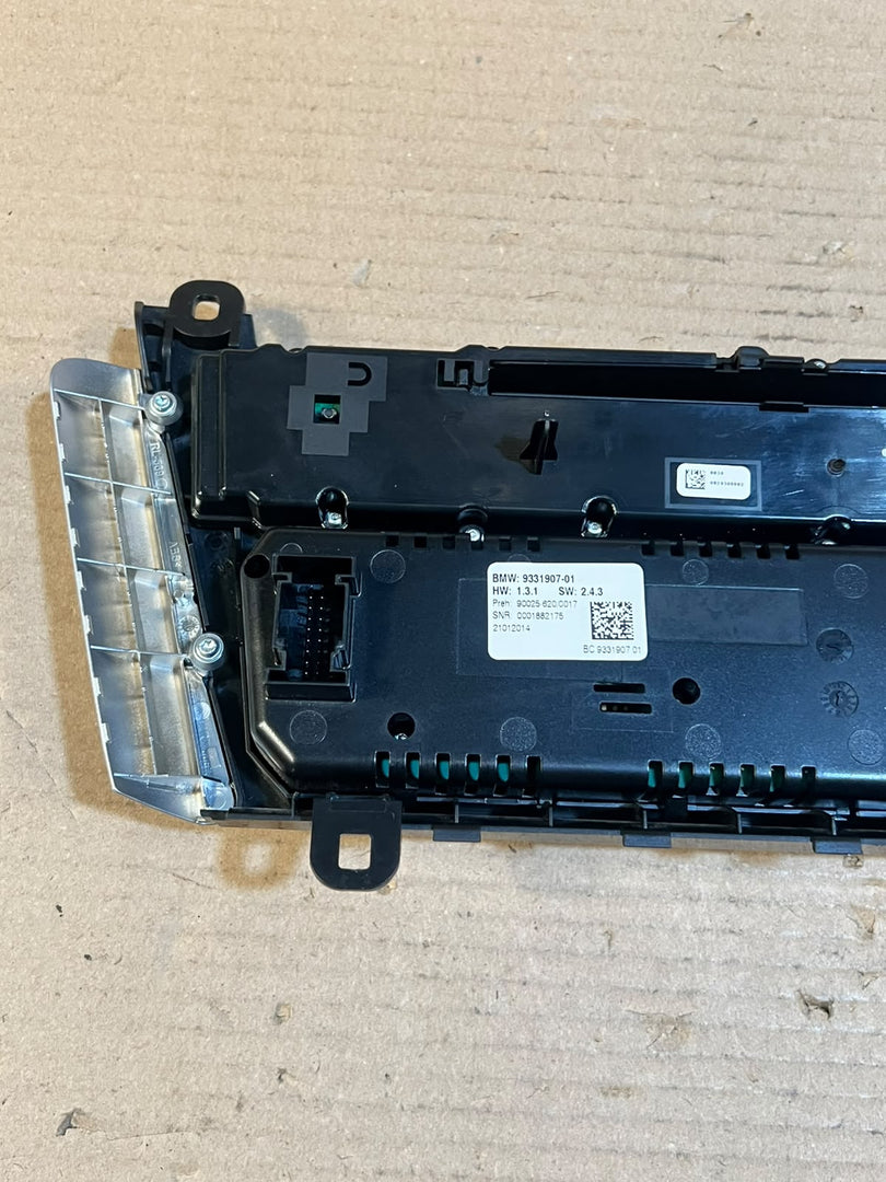 BMW A/C Climate Control Panel HVAC Switch Module 9331907 OEM