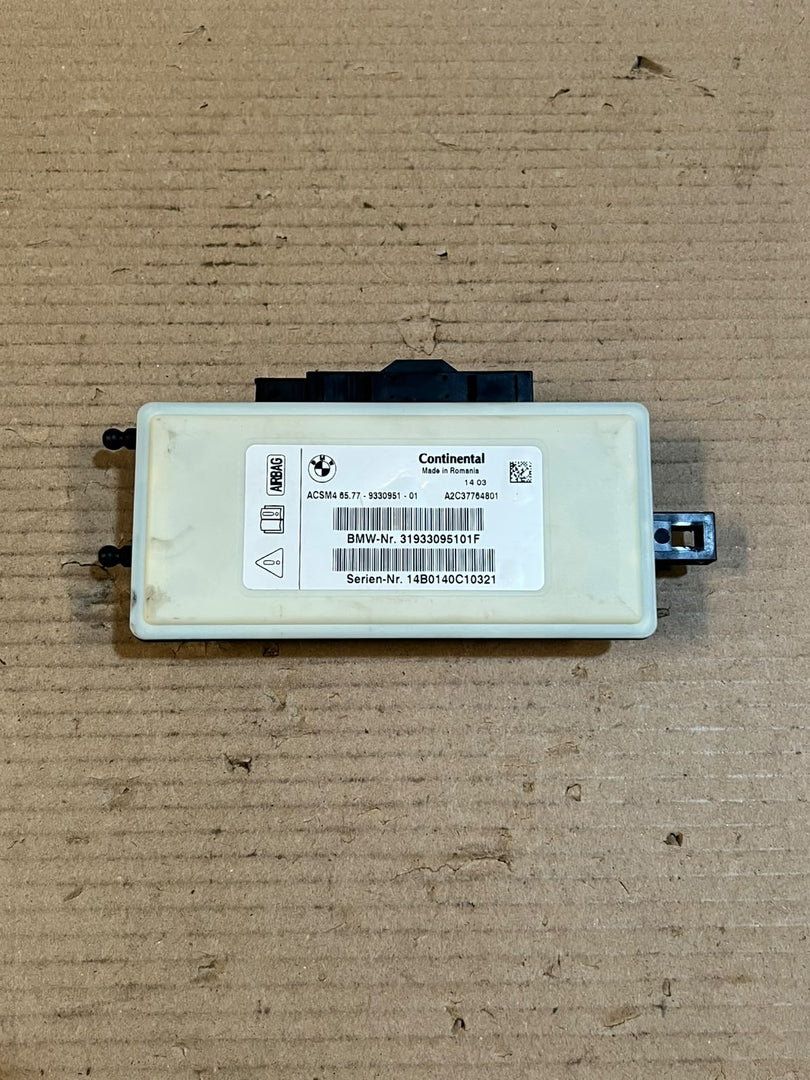BMW F10 F11 F12 F13 F25 F26 Airbag SRS ACSM Control Module 9330951 OEM