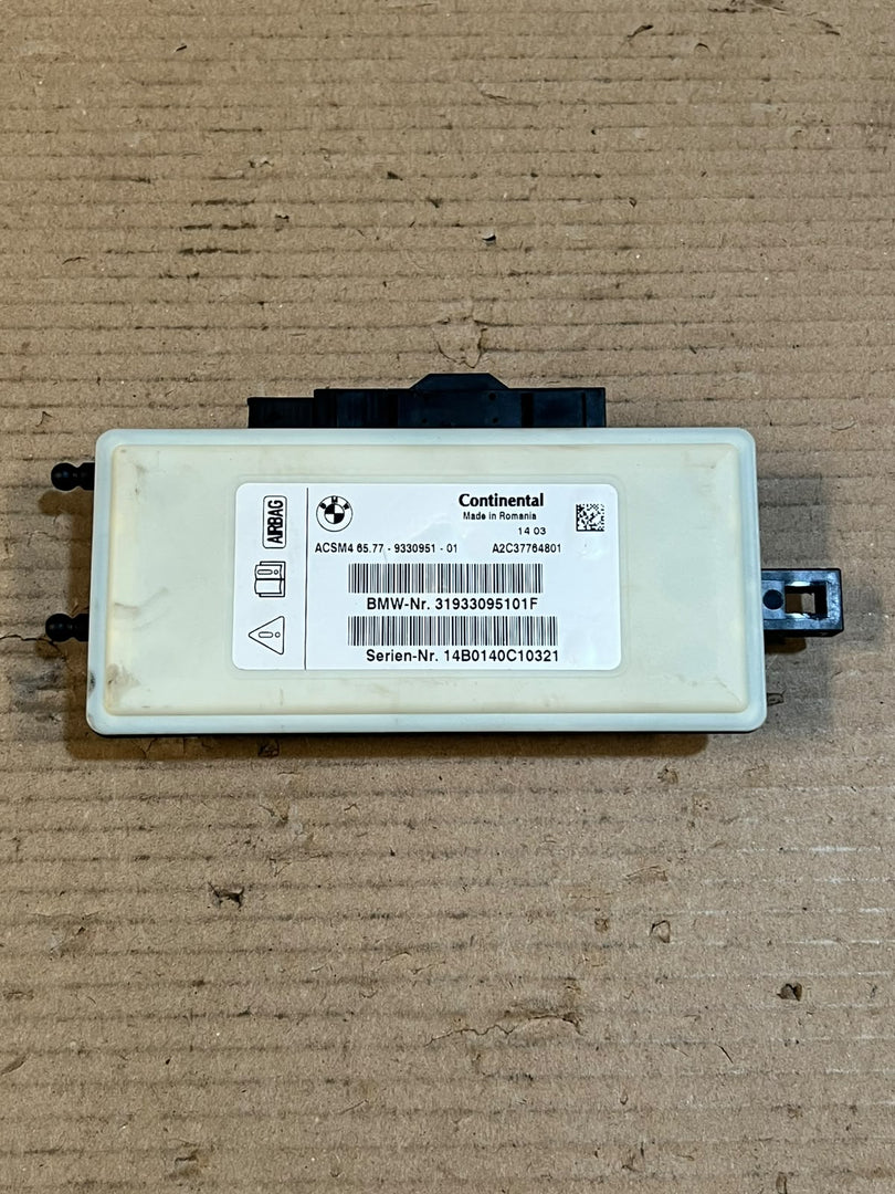 BMW F10 F11 F12 F13 F25 F26 Airbag SRS ACSM Control Module 9330951 OEM