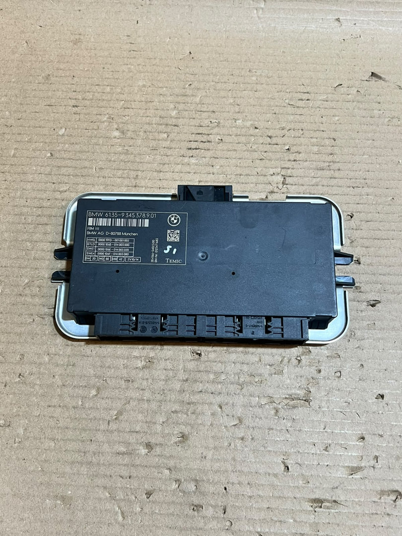 2014-2016 BMW X3 F25 X4 F26 FRM3 Footwell Light Control Module 9345378 OEM