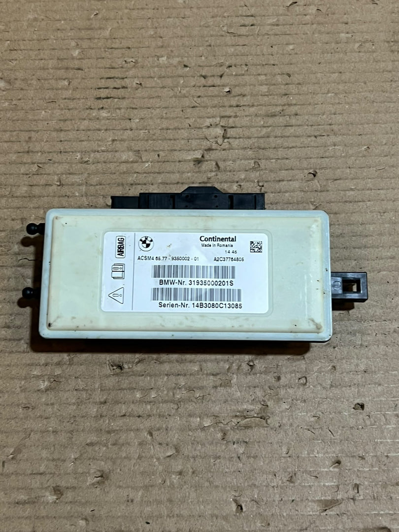 BMW F10 F11 F07 F06 F12 F13 F25 F26 Airbag SRS ACSM Control Module 9350002 OEM