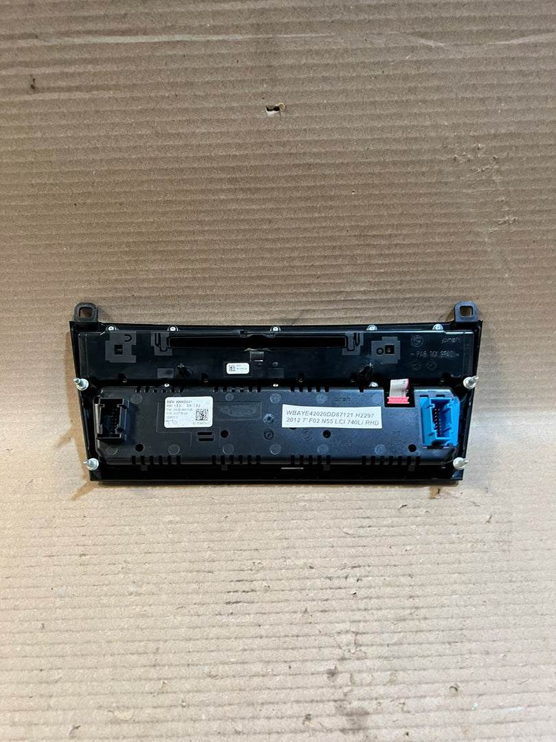 BMW 7 Series F01 F02 F03 F04 A/C Heater Climate Control Unit Panel 9299039 OEM