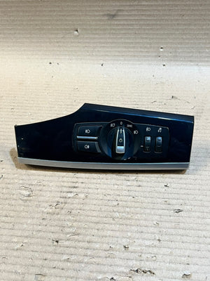 BMW 5 Series F10 F11 F07 Headlight Light Control Switch Unit 9192746 OEM