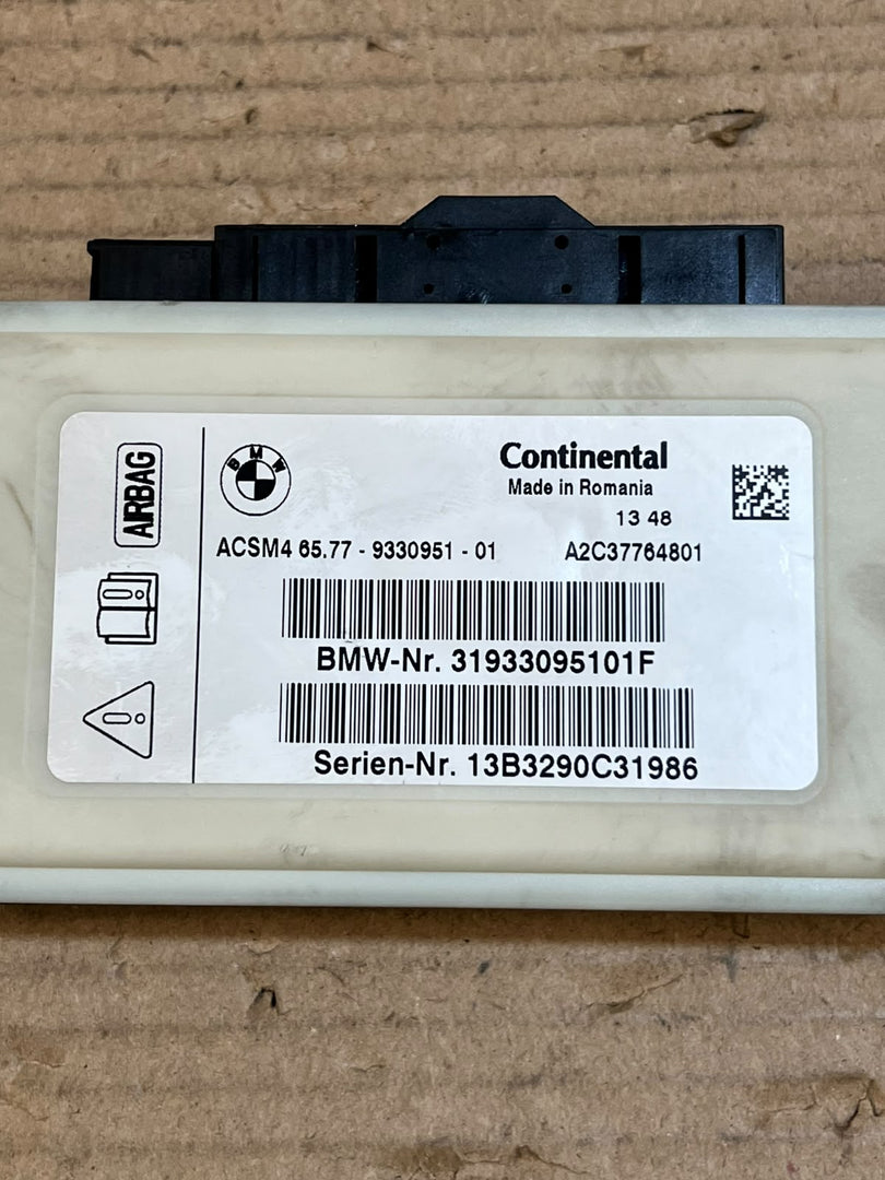 BMW F01 F02 F06 F07 F10 F11 F12 F13 F25 F26 Airbag SRS Module 9330951 OEM