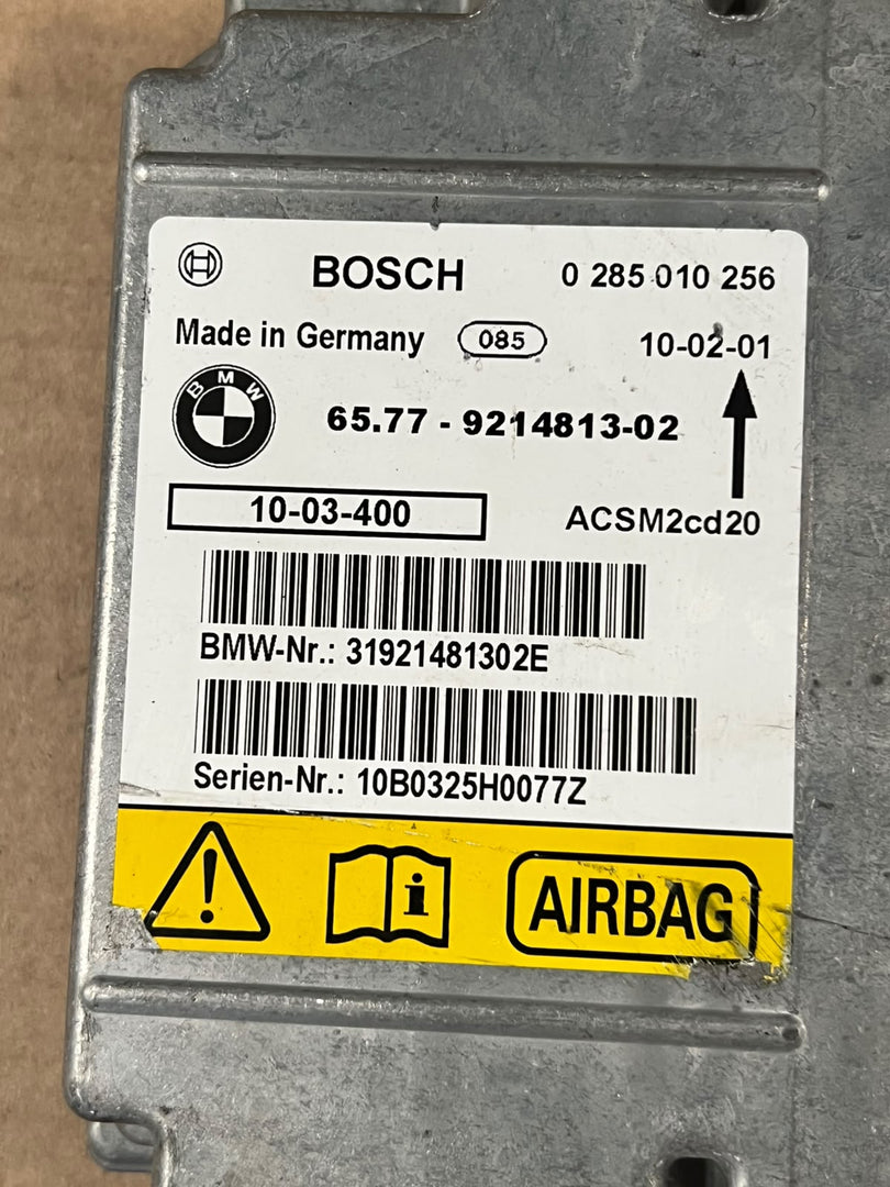 BMW X5 E70 X6 E71 E72 X1 E84 Airbag SRS Control Module 9214813 OEM