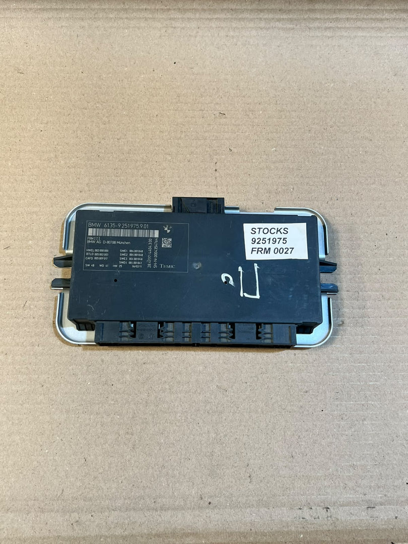 BMW 5 Series F07 F10 F11 FRM3 Footwell Light Control Module 9251975 OEM