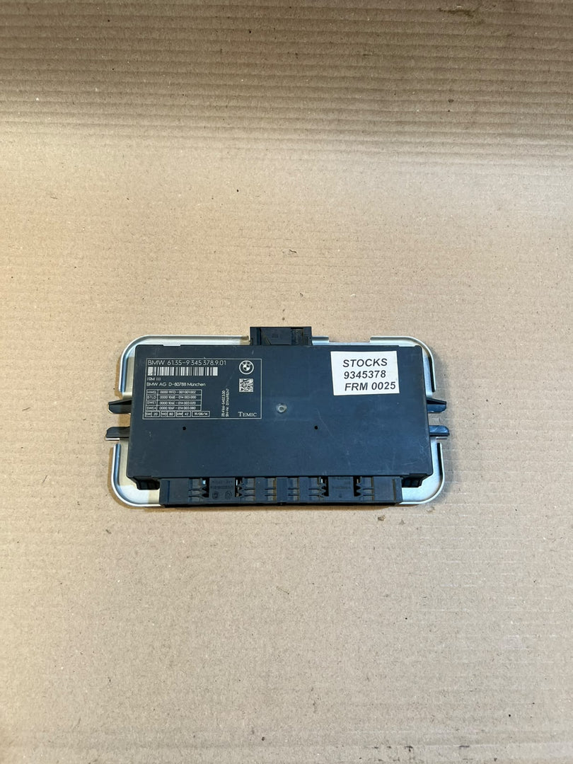 BMW X3 F25 X4 F26 FRM III Footwell Light Control Module 9345378 OEM