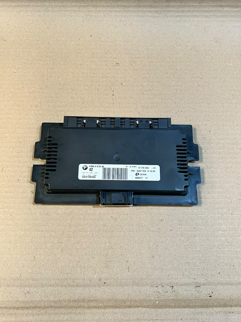 BMW X5 E70 FRM II Xenon Footwell Light Control Module LEAR 9170453 OEM