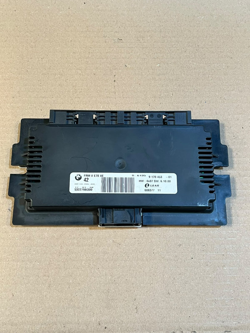 BMW X5 E70 FRM II Xenon Footwell Light Control Module LEAR 9170453 OEM