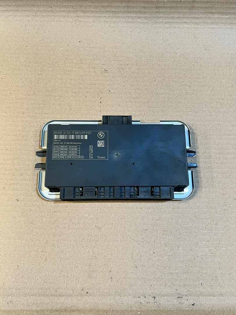 BMW X4 F26 FRM3 Footwell Light Control Module 9383699 OEM