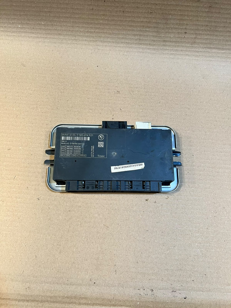 BMW 5 Series F10 F11 X4 F26 FRM3 Footwell Light Control Module 9383694 OEM