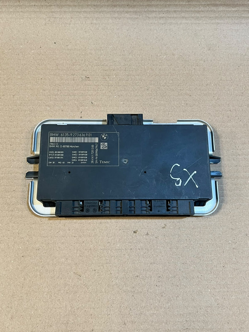 BMW 5 6 7 Series F10 F12 F13 F01 F02 X3 F25 X4 F26 FRM3 Module 9273636 OEM