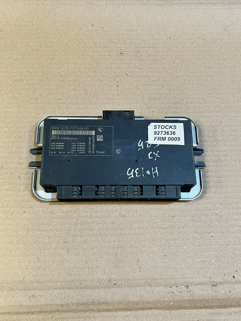 BMW 5 6 7 Series F10 F12 F13 F01 F02 X3 F25 X4 F26 FRM3 Module 9273636 OEM
