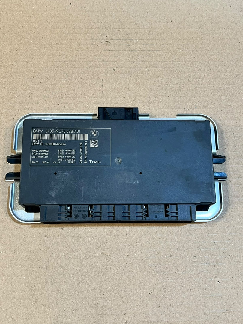 BMW 5 Series F07 F10 F11 FRM3 Footwell Light Control Module 9273628 OEM