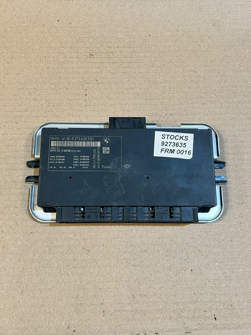 BMW X3 F25 X4 F26 FRM3 Footwell Light Control Module 9273635 OEM