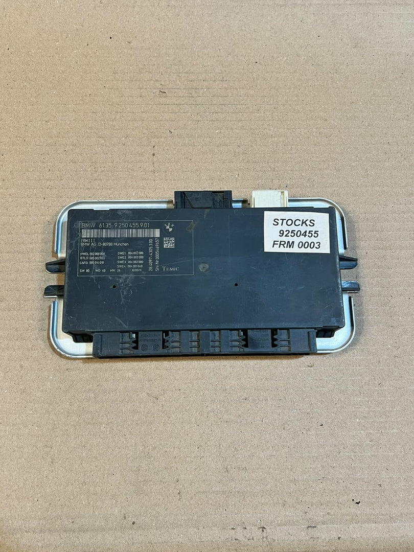 BMW 5 6 7 Series F10 F11 F12 F13 F02 X3 F25 X4 F26 FRM3 Module 9250455 OEM