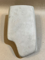 قم بتحميل الصورة إلى عارض الصور، BMW Center Console Armrest Lid White Leather Storage Cover OEM