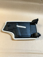 قم بتحميل الصورة إلى عارض الصور، BMW Center Console Armrest Lid White Leather Storage Cover OEM