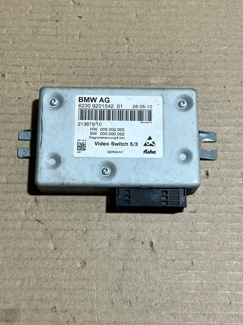 BMW 5 7 Series F07 F10 F11 F01 F02 F04 Multimedia Video Switch Control Module 9201542 OEM