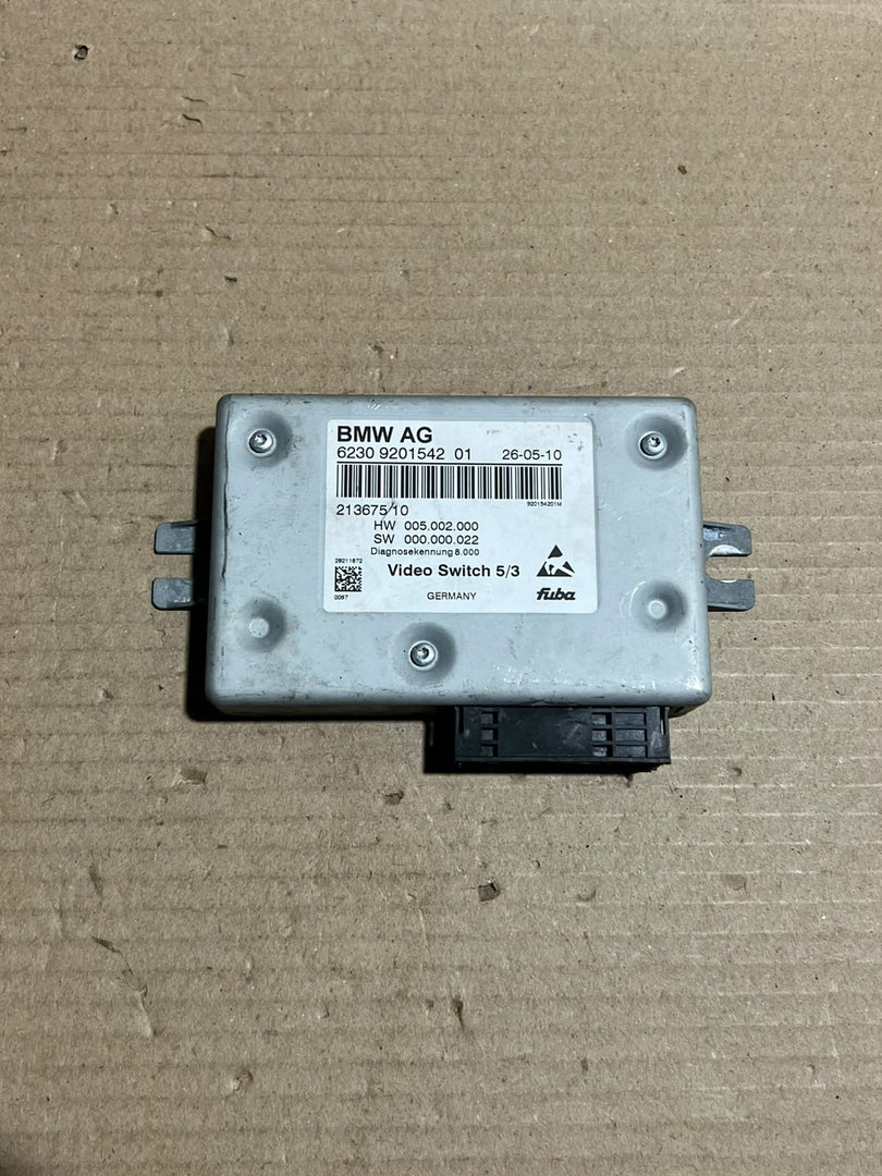 BMW 5 7 Series F07 F10 F11 F01 F02 F04 Multimedia Video Switch Control Module 9201542 OEM