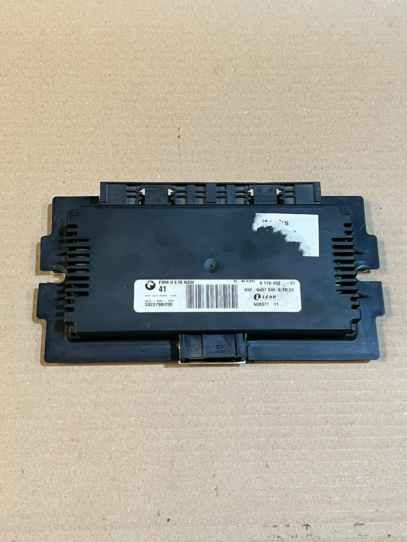 BMW X5 E70 FRM2 Footwell Light Control Module FRM II 9170452 OEM
