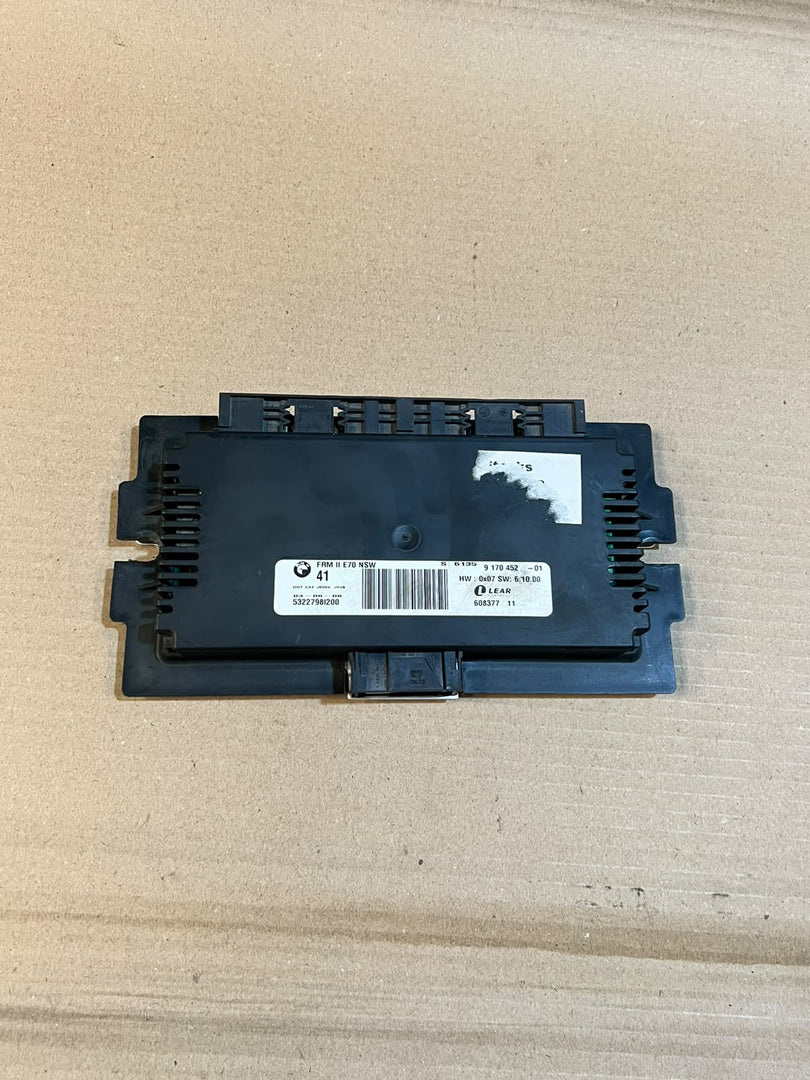 BMW X5 E70 FRM2 Footwell Light Control Module FRM II 9170452 OEM
