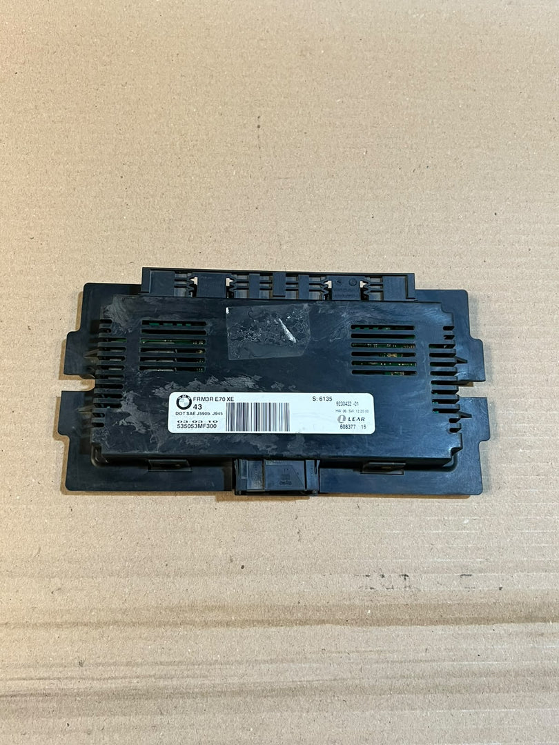 BMW X5 E70 FRM3R Footwell Light Control Module LEAR 9230432 OEM
