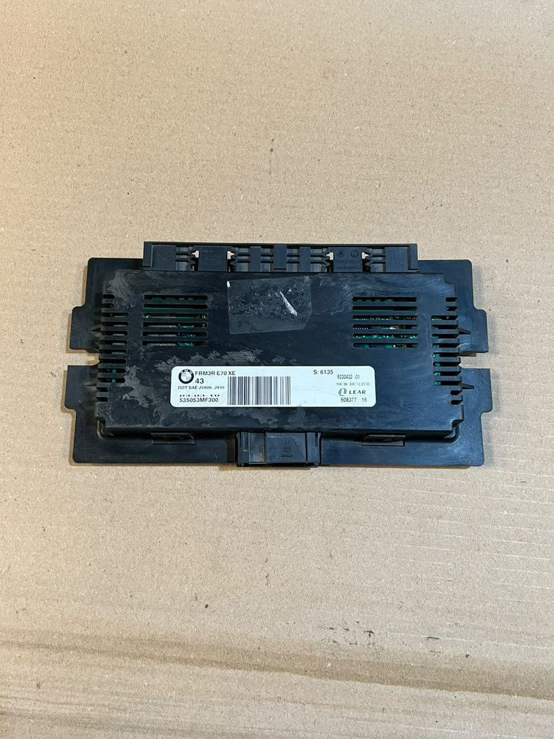BMW X5 E70 FRM3R Footwell Light Control Module LEAR 9230432 OEM
